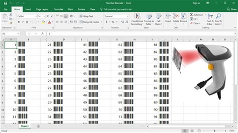 Classic barcodes can be read in a handful of different ways. How to Create Number List with Barcode for Inventory ...