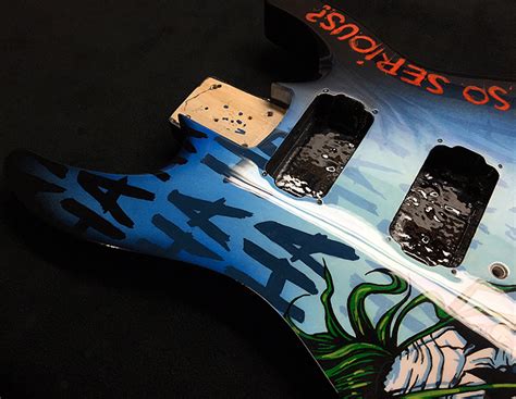 Jackson Dinky Dc Comics Joker Paint Scheme Sims Guitar Refinishing