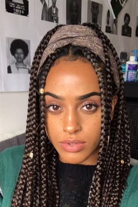 45 Box Braids Hairstyles To Do Yourself – Eazy Glam