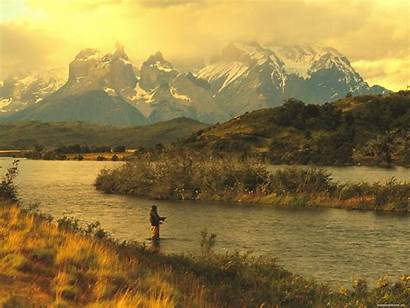 Fishing National Torres Paine Park Chile Fly