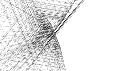 Abstract Architecture On White Background 3142712 Vector Art At Vecteezy