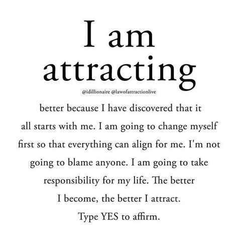 I Am Attracting In 2020 Positive Affirmations Quotes Positive Self