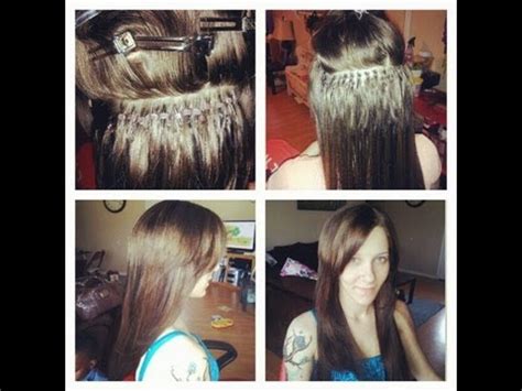Ombre hair extensions are made of human hair, and they are an incredible way to get vibrant colors without damaging your hair. How to install Micro-link/I-tip hair extensions (#25 ...