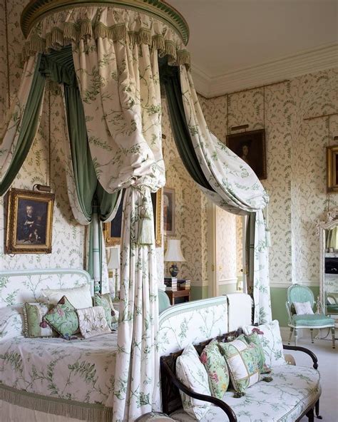 This Elegant And Dramatic Bedroom Is An Absolute Dream 💚 It Is Located