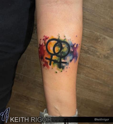 Top 137 Lesbian Symbol Tattoo Designs
