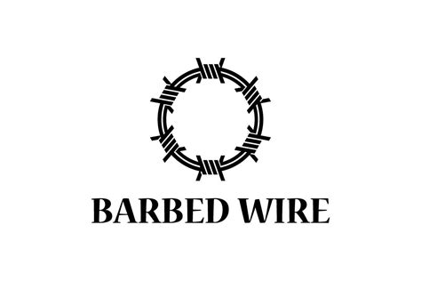 Barbed Wire Circle Logo Vector Graphic By Artpray · Creative Fabrica In