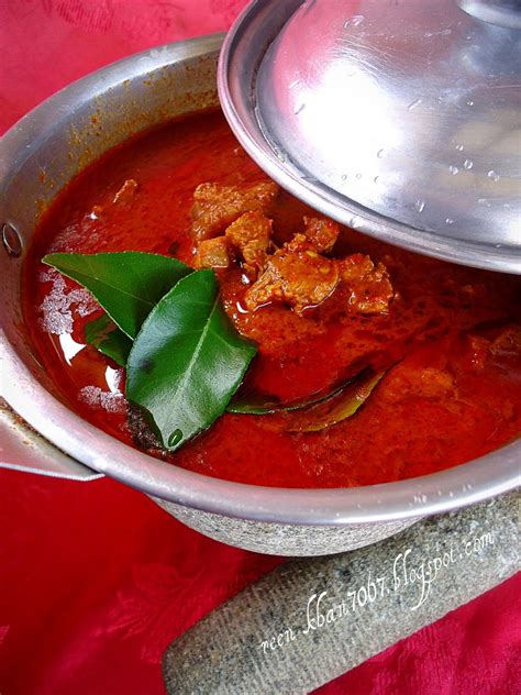 Sarung tangan berbahan kulit, lampu indokator warna hijau/merah, sensor (probe) dan kabel yang tertana m. Air Tangan Reen Khan: Asam Pedas Daging Berapi | Resep ...