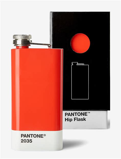 Pantone Hip Flask Red 2035 C 15015 Kr
