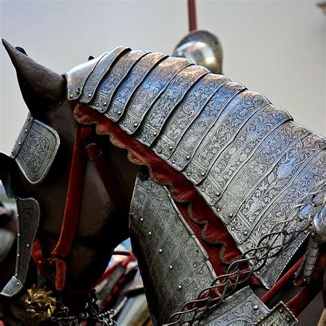 Theres Green Light In My Eyes Medieval Horse Armor By Ampangmarin