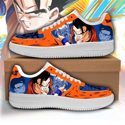 All nike shoes hype shoes custom painted shoes custom shoes custom af1 anime inspired outfits anime outfits filles image seniors naruto clothing. Gohan Custom Dragon Ball Anime Nike Air Force Shoes