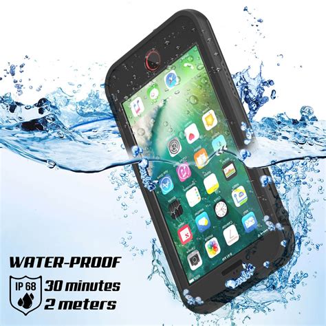 Iphone Se 47 Waterproof Case Punkcase Spikestar Black Series Th Punkcase