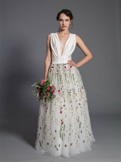 Trend Alert Embroidered Wedding Dresses