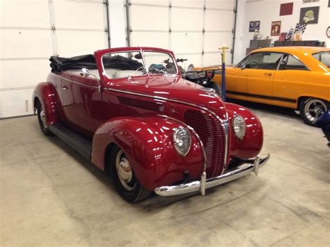 One Very Rare 1938 Ford Deluxe Convertible Club Coupe Complete And Show