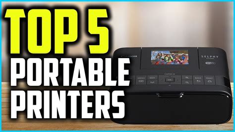 Top 5 Best Portable Printers In 2019 Mobile Wireless Printers Wireless Printer Best