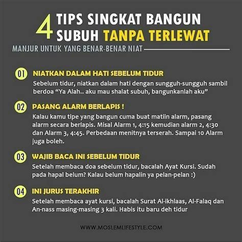 Doa Bangun Tidur Mau Tahajud - Dakwah Islami