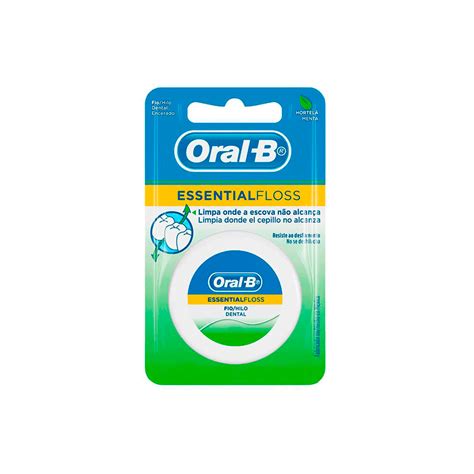 Hilo Dental Essential Floss Oral B Sabor Menta Dispensador 50 M