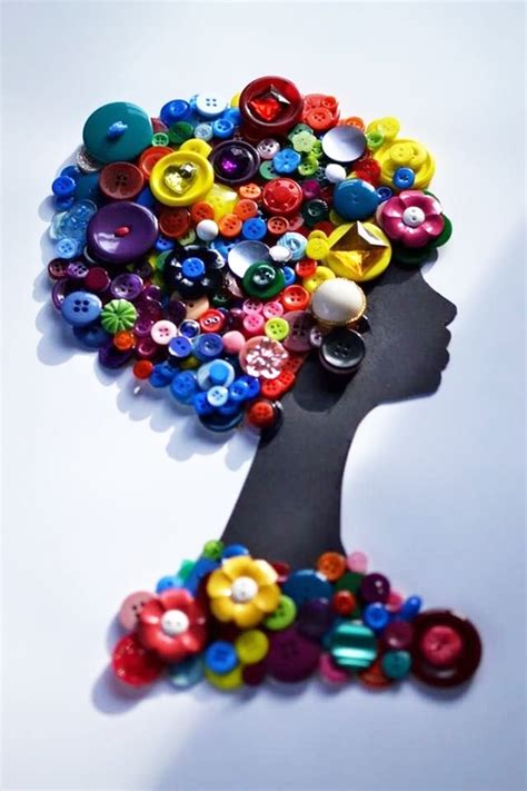 40 Decorative And Brilliant Button Art And Craft Ideas