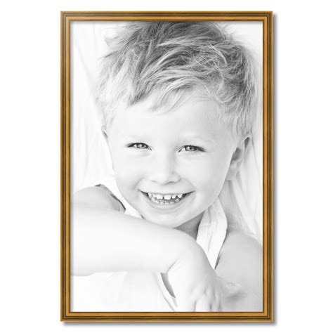 Arttoframes 24x36 Inch Gold Step Picture Frame This Gold Wood Poster