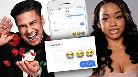Double Shot At Love Star Pauly D S Private Texts Exposed By Nikki