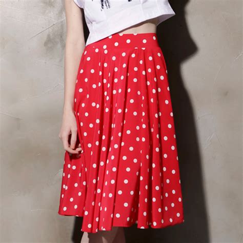 [storets] polka dot full midi skirt korean fashion women s fashion full midi skirt everyday