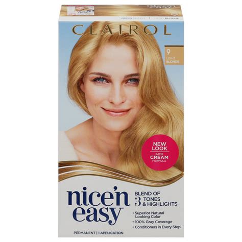 Save On Clairol Nice N Easy Natural Looking Permanent Hair Color Light Blonde Order Online