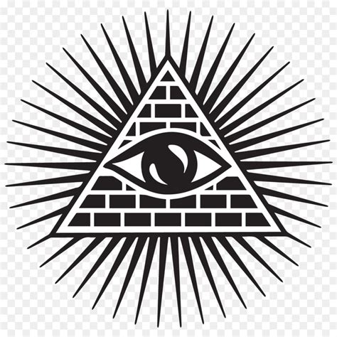Olho Da Providência Illuminati Símbolo png transparente grátis