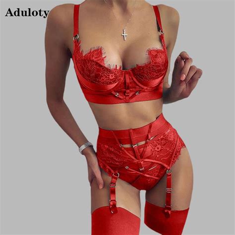 Cheap Aduloty Women S Sexy Lingerie Set Summer Thin Section Perspective Erotic Underwear