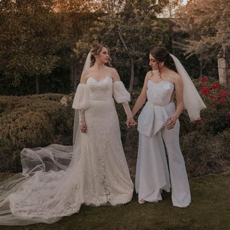 ️ 55 Best Lesbian Wedding Outfits Ideas Emma Loves Weddings