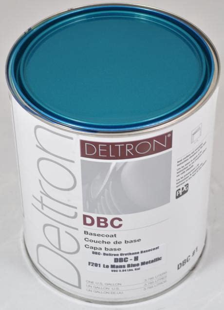 Sell Ppg Dbc Deltron Basecoat Le Mans Blue Metallic Gallon Auto Paint