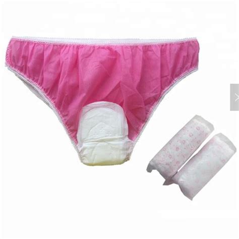 Disposable Menstrual Period Panties With Pad Disposable Maternity
