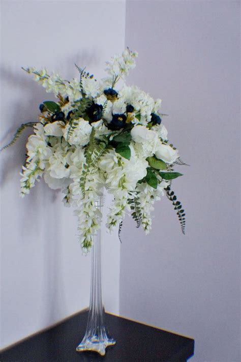 My flowers didn't bleed, but good news on yours!! Extra Large Wedding Centerpiece Cascading Centerpiece Silk | Etsy | Wedding centerpieces, Silk ...