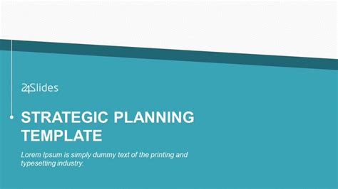Strategic Plan Template Powerpoint