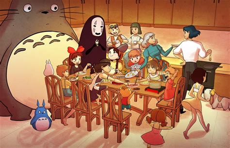 Ghibli Crossover Studio Ghibli Fanart Studio Ghibli Characters