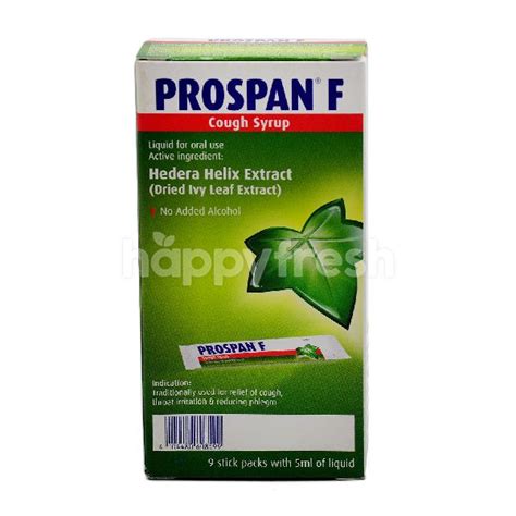 Beli Prospan Hedera Helix Extract Cough Syrup 9 Stick Packs X 5 Ml