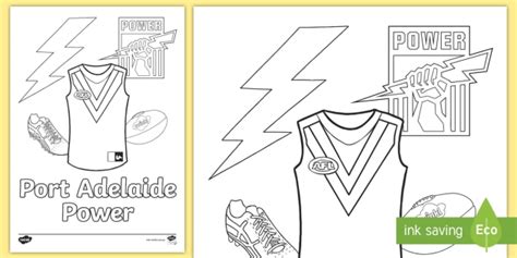 Colouring Pages Afl Photos