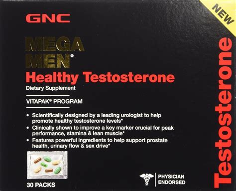 Gnc Mega Men Testosterone Booster Review Muscle Strength