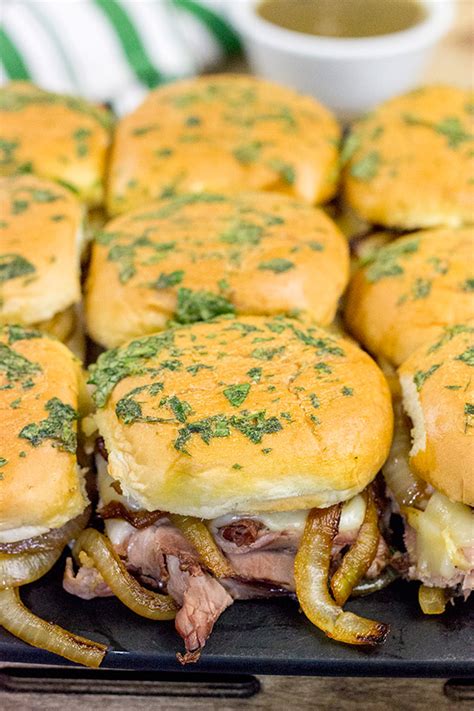 French Dip Sliders A Delicious Shortcut Version Of The Classic Beef