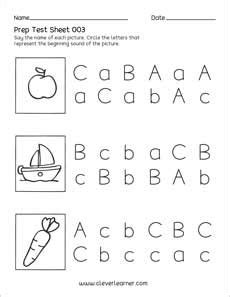 Printable Worksheet For Beginning With Letters And Numbers
