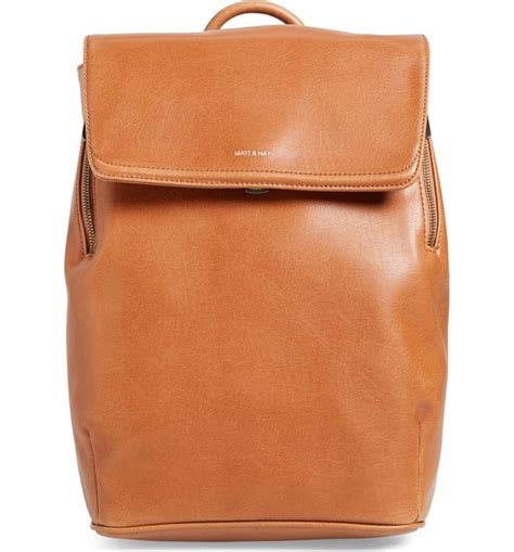 Matt And Nat Fabi Faux Leather Backpack Iucn Water