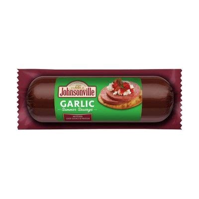 Watch on your iphone, ipad, apple tv, android, roku, or fire tv. Johnsonville Garlic Recipe Snack Summer Sausage - 12.4oz ...