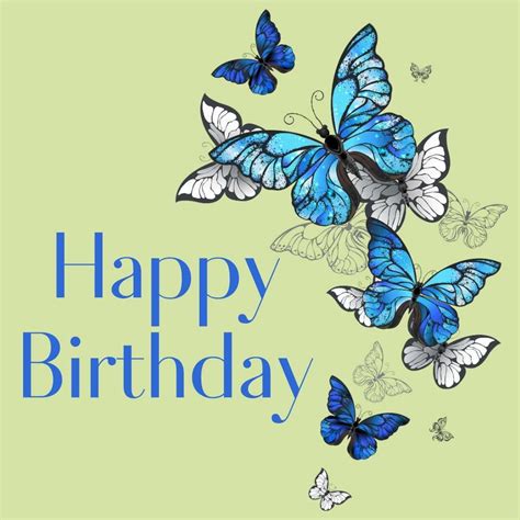 Latest Awesome Happy Birthday Butterfly Images Graphics Pictures Of May