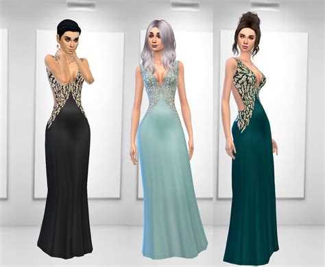 Custom Prom Dress Cc Mods Snootysims 2022