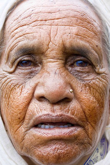 Nepali Woman Wrinkled Face By Adambrob Face Care Routine Facial