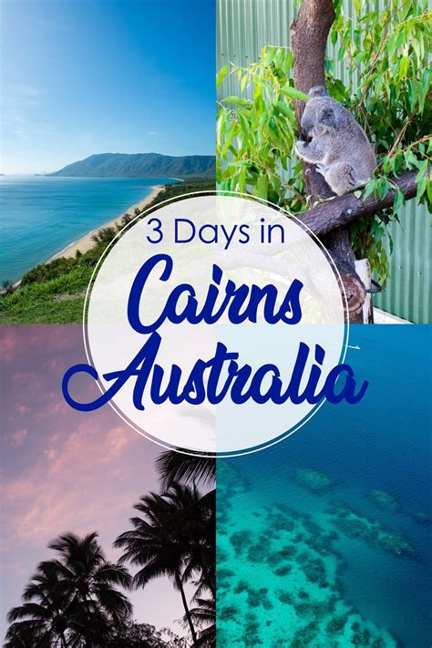 Itinerary For 3 Days In Cairns Australia Coral Reefs And Rainforests