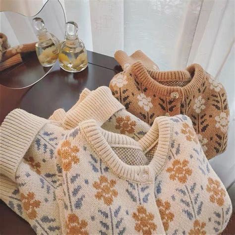 Jual Import Ga Eul Woman Cardigan Knitted Wool Blend Korean Style