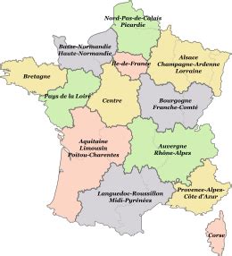 Spanje, zwitserland, luxemburg, duitsland, belgië en italië. Regio's van Frankrijk - Wikipedia