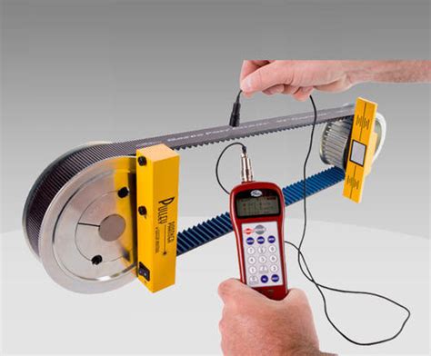 Due to wear a vee belt will lose some of its width so it's always worth looking at how high up the pulley the belt sits. U-507 Sonic Tension Tester, टेंसाइल स्ट्रेंथ टेस्टर ...