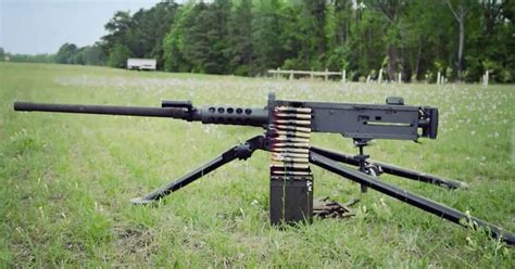 The Browning M 2 Ma Deuce 50 Cal Machine Gun Is One Bad Mother Of A