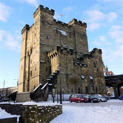 English Castles Newcastle Castle Keep