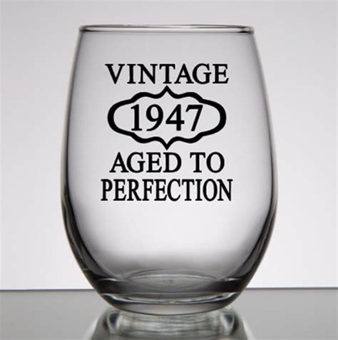 70th Birthday Vintage 1947 Aged To Perfection 70th Birthday
